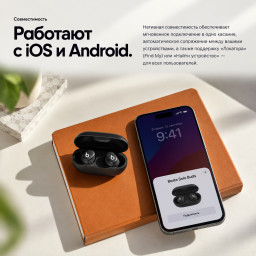 Беспроводные наушники Beats Solo Buds Transparent Red MUW03 фото купить уфа
