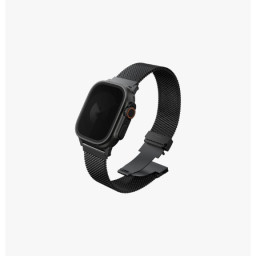 Ремешок Uniq для Apple Watch 42/44/45mm Dante Strap Mesh Steel графитовый фото купить уфа