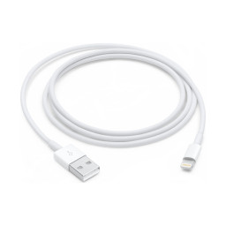 Оригинальный кабель Apple USB to Lightning cable 1m белый MXLY2ZM/A купить в Уфе