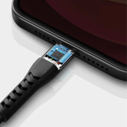 Кабель EnergEA NyloFlex USB-C to Lightning MFI C94 Black 1.5m фото купить уфа