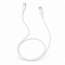 Кабель Samsung USB-C - USB-C EP-DA705 3A 60W - 1м белый фото купить уфа