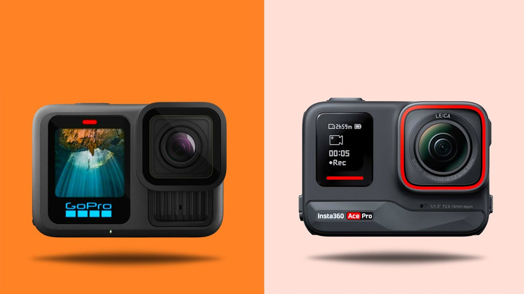GoPro HERO 13 vs Insta360 Ace Pro — сравнение экшн-камер
