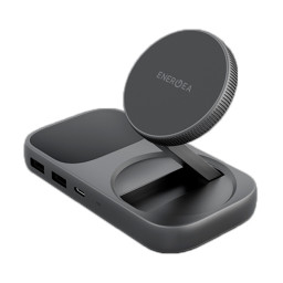 Адаптер Energea HUB WiDock Plus 7in1 Qi2 Wireless USB-C 3.1 100W Gunmetal фото купить уфа