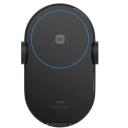 Автомобильный держатель Wireless Car Charger 30W с функцией беспроводной зарядки черный фото купить уфа
