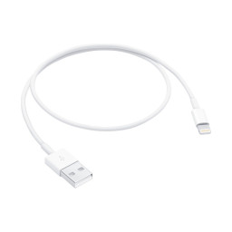 Оригинальный кабель Apple USB to Lightning cable 0,5m белый ME291 купить в Уфе