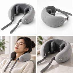 Массажер для шеи Mijia Smart Neck Massager серый MJNKAM01SKS фото купить уфа