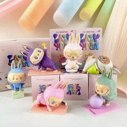 Pop Mart LABUBU THE MONSTERS - Lazy Yoga Series Figures фото купить уфа