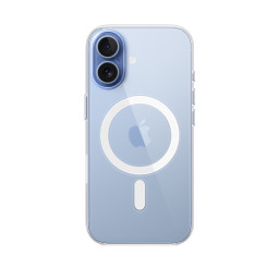 Накладка Apple Clear Case MagSafe для iPhone 17 прозрачная MGE24 фото купить уфа