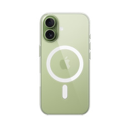 Накладка Apple Clear Case MagSafe для iPhone 17 прозрачная MGE24 фото купить уфа