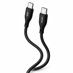 Кабель Blupebble PowerFlow PD60W USB-C To USB-C Cable 1.2M черный фото купить уфа