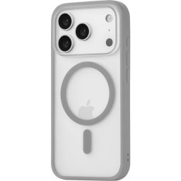 Накладка uBear для iPhone 17 Pro Cloud Mag Case MagSafe серый фото купить уфа