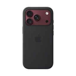 Накладка Apple Silicone Case MagSafe для iPhone 18 Pro Black MK8Y4 фото купить уфа