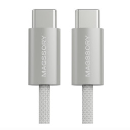 Кабель Magssory Line C 60W USB-C, 1,5 м white фото купить уфа