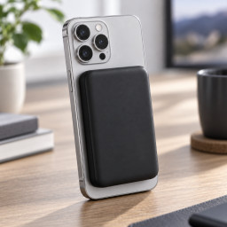 Внешний аккумулятор uBear Flow Magnetic Power bank 5000mAh PD20W черный фото купить уфа