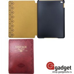 Чехол Mosso для iPad Air 2 Premium Leather Case "Vintage" Красный купить в Уфе