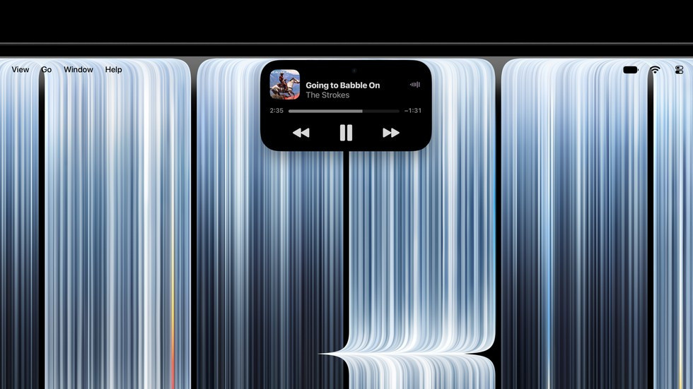 Dynamic Island на MacBook Pro
