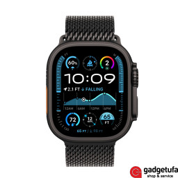 Apple Watch Ultra 2 49mm Black Titanium Black Titanium Milanese Loop S 2024 фото купить уфа