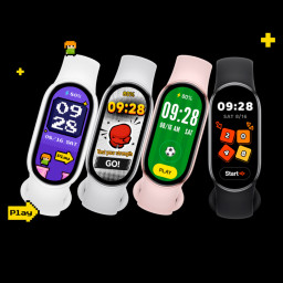 Фитнес браслет Xiaomi Smart Band 10 Glacier Silver фото купить уфа