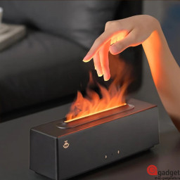 Портативный увлажнитель воздуха Youpin Flame Fireplace Aromatherapy Humidifier YSXXJ001HJ фото купить уфа