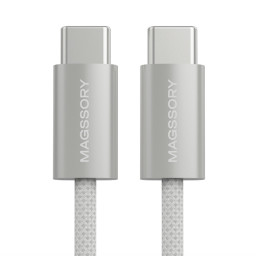 Кабель Magssory Line C 60W 2.4m USB-C Cable white фото купить уфа