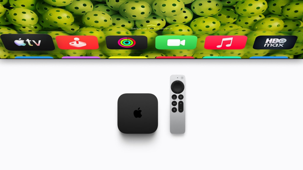 Apple TV 4K четвёртого поколения и пульт Siri Remote