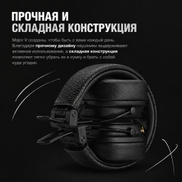 Беспроводные наушники Marshall Major V Bluetooth синие фото купить уфа