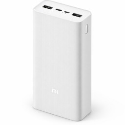 Внешний аккумулятор Mi Power Bank 3 30000mAh PB3018ZM белый фото купить уфа