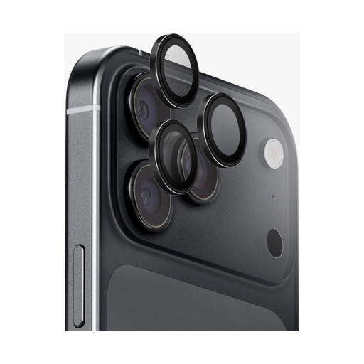 Защитное стекло для камеры Uniq iPhone 18 Pro/18 Pro Max OPTIX Camera Lens AluGuard Graphite Black