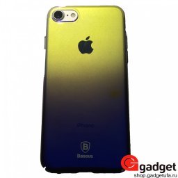 Накладка Baseus Glaze для iPhone 7/8 перламутровая фиолетовая купить в Уфе