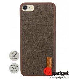 Накладка Baseus Grain для iPhone 7/8 коричневая купить в Уфе