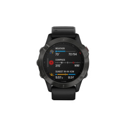 УЦТ Garmin Fenix 6 32mm Solar Sapphire Black Black Band купить в Уфе